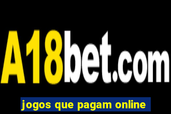 jogos que pagam online