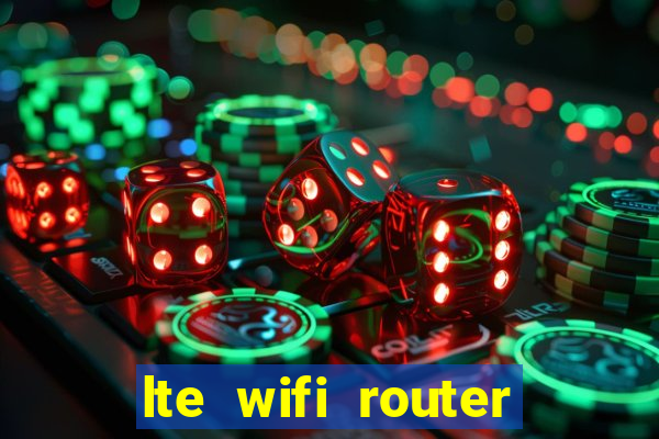 lte wifi router with sim card slot